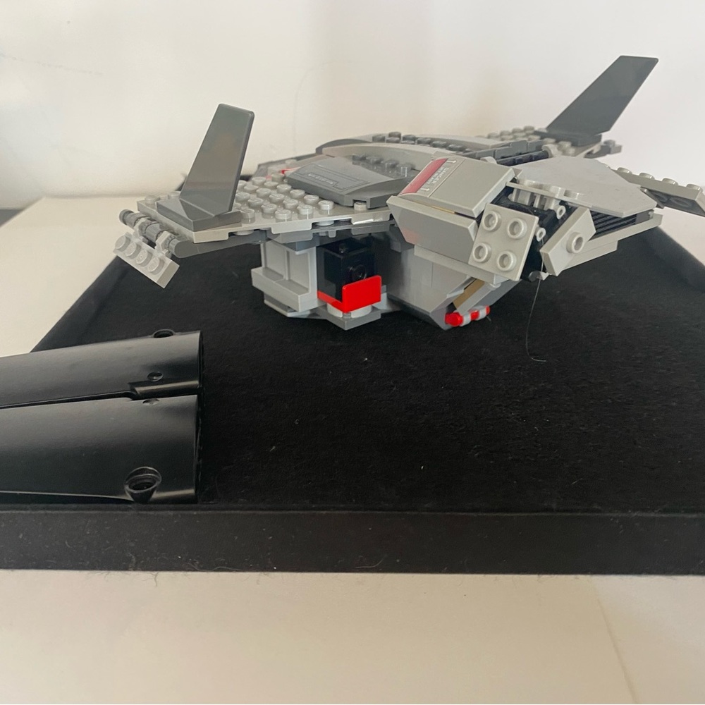 LEGO Fighter Jet assembled w some pieces missing - Picture 3 of 5
